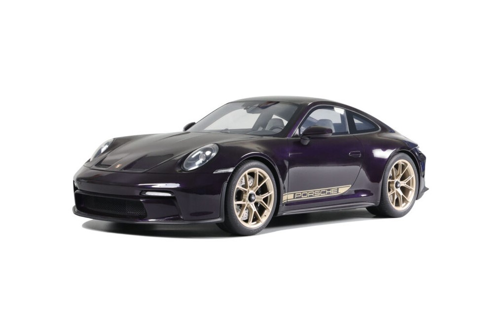 Porsche 911 (992) GT3 Touring 2021 Paars - 1:12